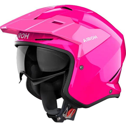 AIROH KOMBAKT TRIALS HELMET - GLOSS PINK