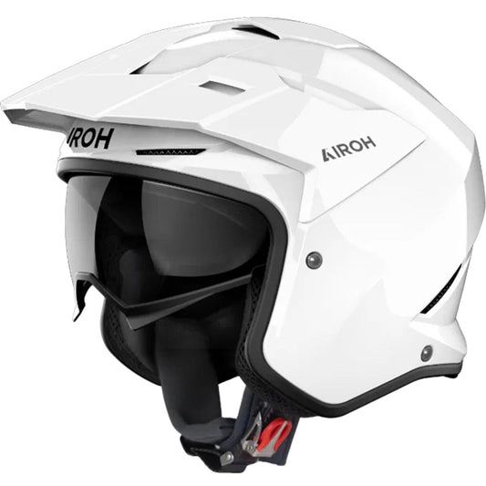 AIROH KOMBAKT TRIALS HELMET - GLOSS WHITE