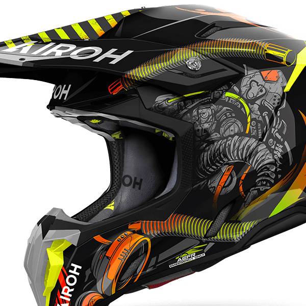 AIROH TWIST 3.0 TOXIC GLOSS HELMET
