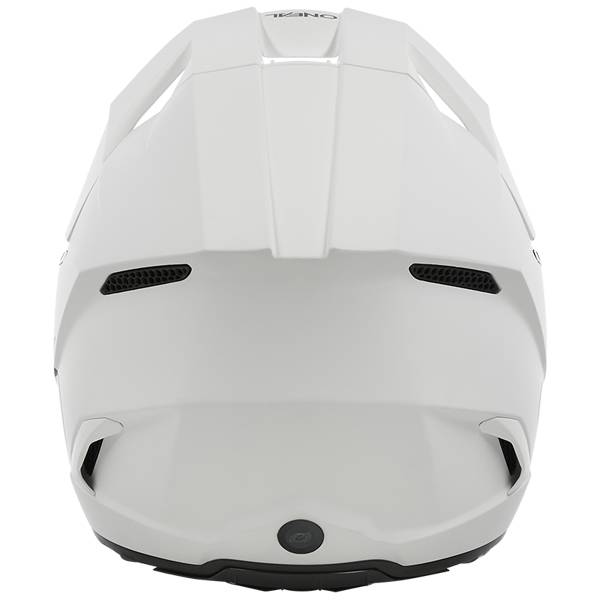 ONEAL 3 SERIES V25 SOLID WHITE MOTOCROSS HELMET