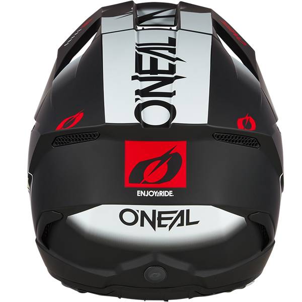 ONEAL 3 SERIES V25 HEXX BLACK WHITE RED MOTOCROSS HELMET