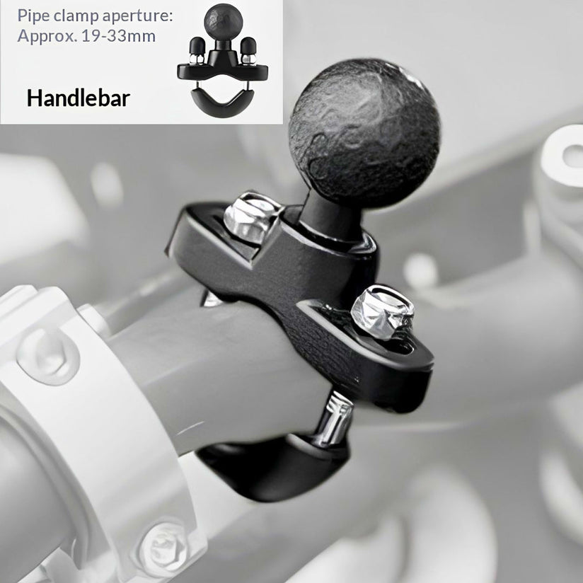 LGP - 1314 MOTORCYCLE MOBILE HOLDER WITH VIBRATION DAMPER & QUICK RELEASE SECURE ADJUST