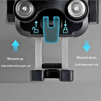 LGP - 1314 MOTORCYCLE MOBILE HOLDER WITH VIBRATION DAMPER & QUICK RELEASE SECURE ADJUST