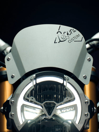 LCB TRIUMPH SPEED 400 ZEPHYR ALUMINIUM VISOR