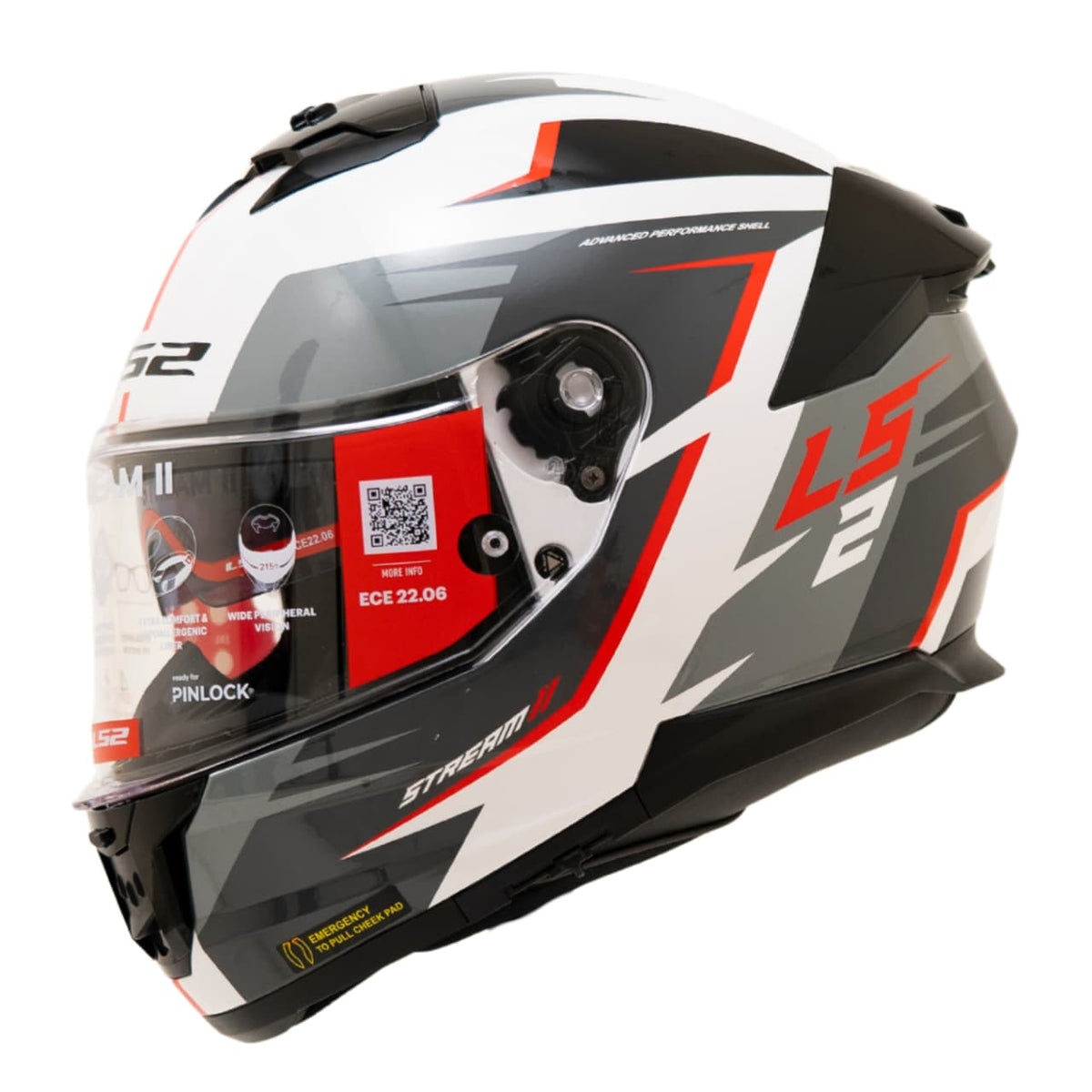 FF320 STREAM II METEOR WHITE RED