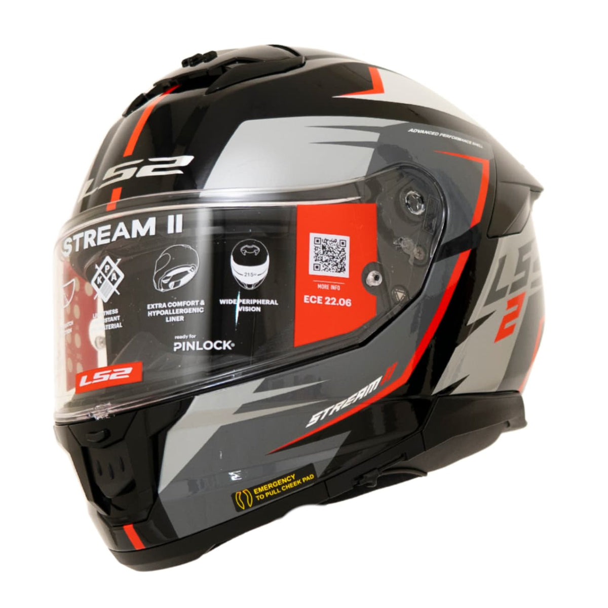 FF320 STREAM II METEOR BLACK RED
