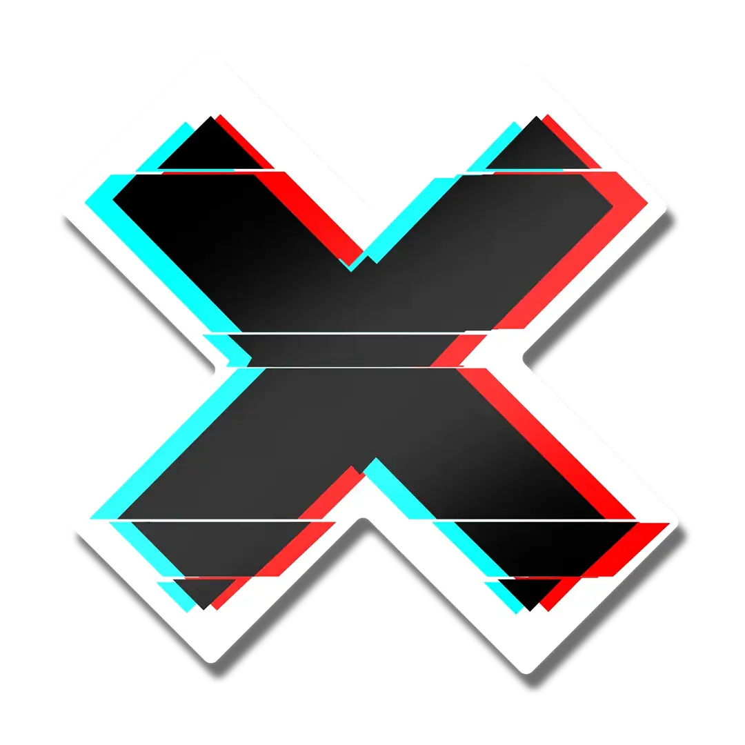 X DISTRACT | STICKER