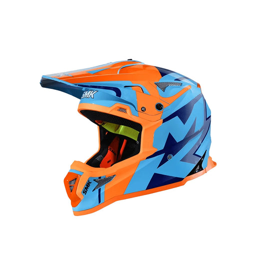 SMK ALLTERRA X-POWER BLUE ORANGE L | MX HELMET