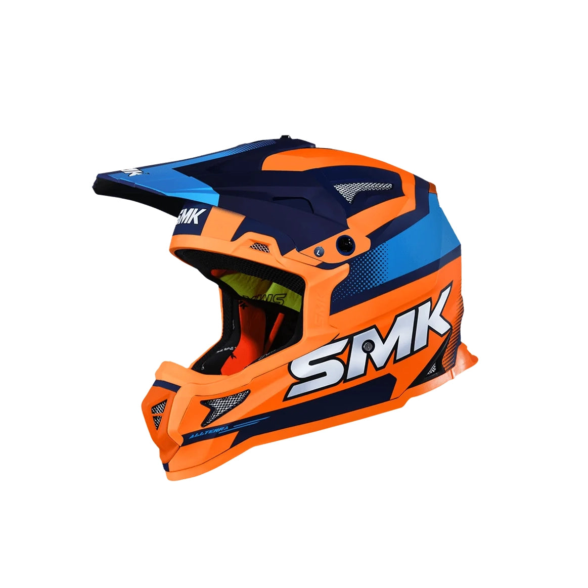 SMK ALLTERRA X-THROTTLE ORANGE GLOSSY S | MX HELMET