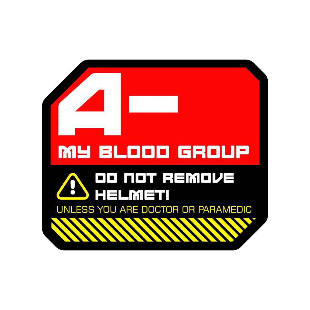 A- BLOOD GROUP | STICKER