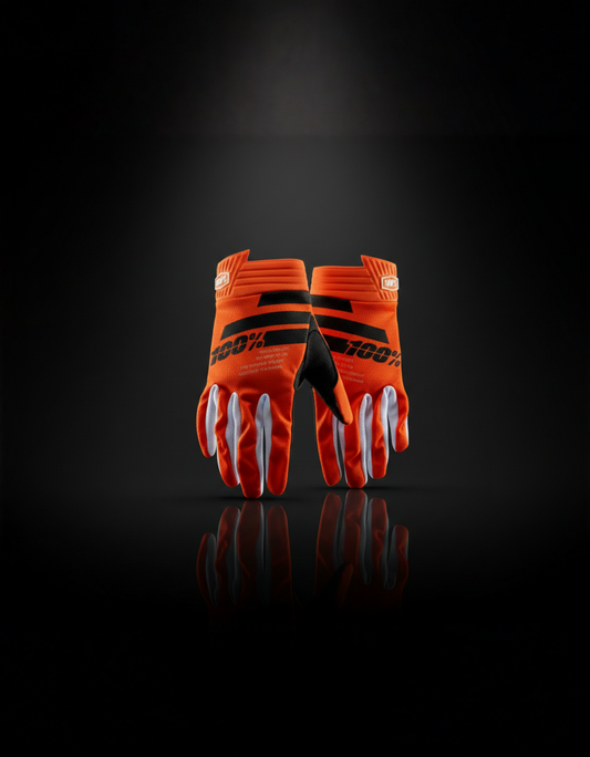 100% ORANGE BLACK M/L | MX GLOVES