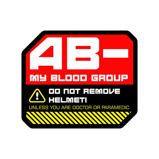 AB- BLOOD GROUP | STICKER