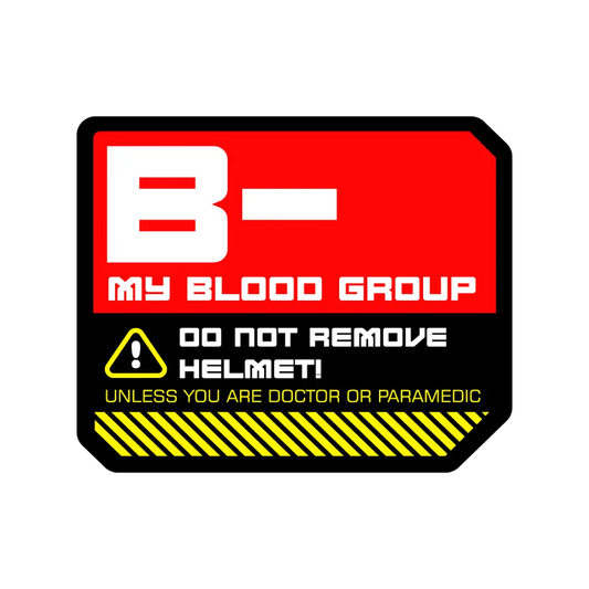 B- BLOOD GROUP | STICKER