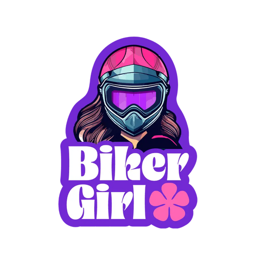 BIKER GIRL | STICKER