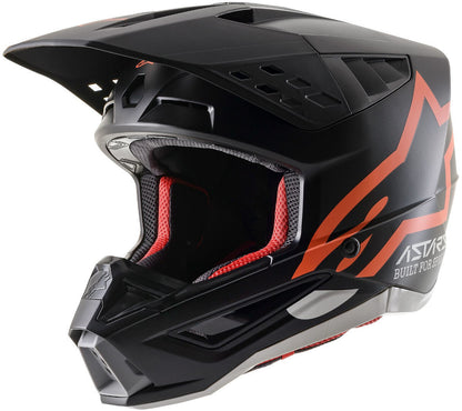 ALPINESTARS SM5 COMPASS BLACK MATT/ORANGE M | MX HELMET