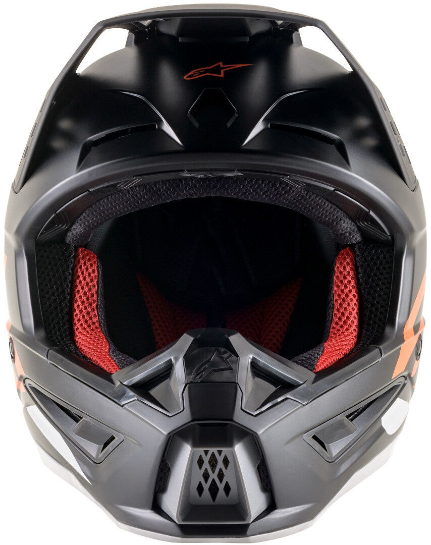 ALPINESTARS SM5 COMPASS BLACK MATT/ORANGE M | MX HELMET