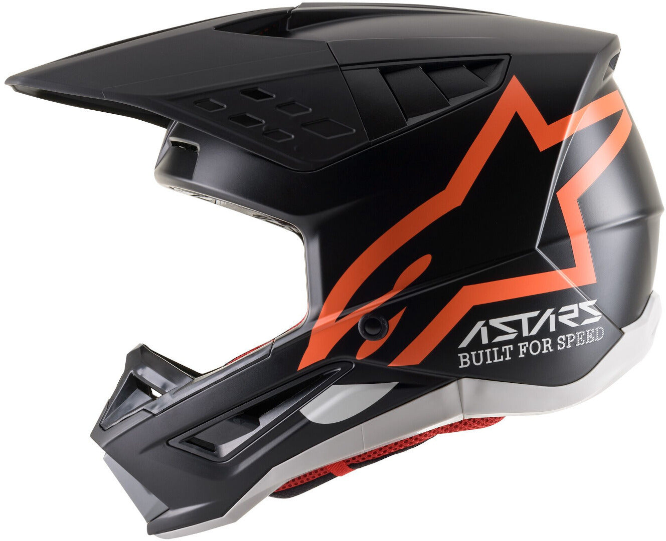 ALPINESTARS SM5 COMPASS BLACK MATT/ORANGE M | MX HELMET