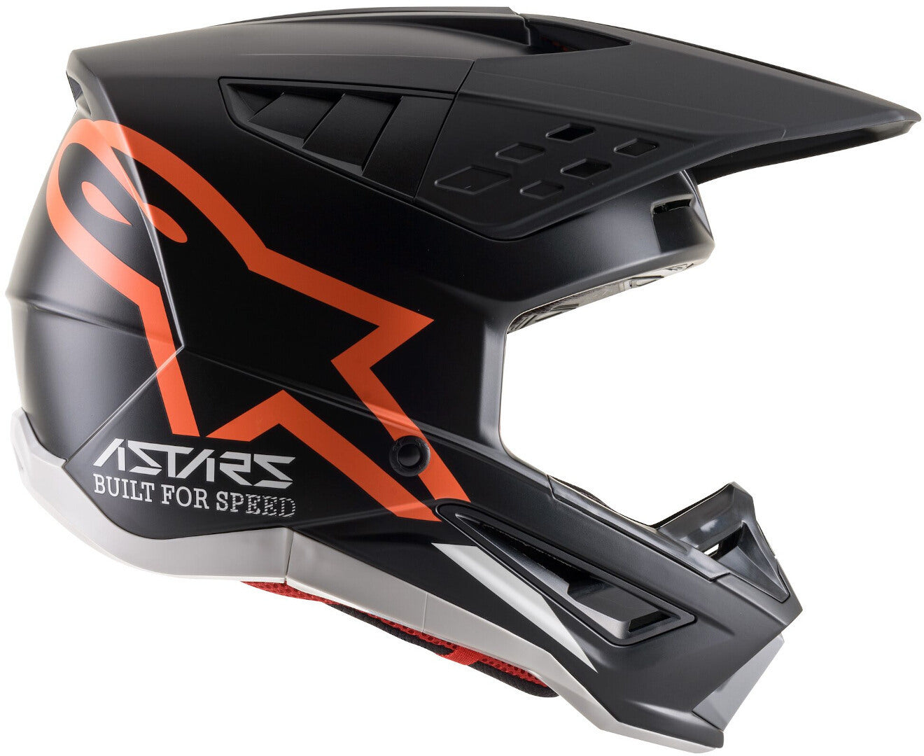 ALPINESTARS SM5 COMPASS BLACK MATT/ORANGE M | MX HELMET