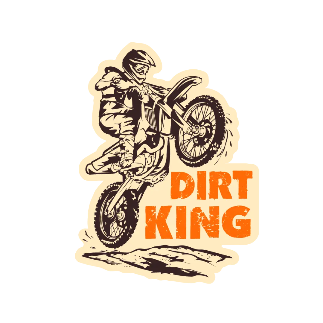 DIRT KING | STICKER