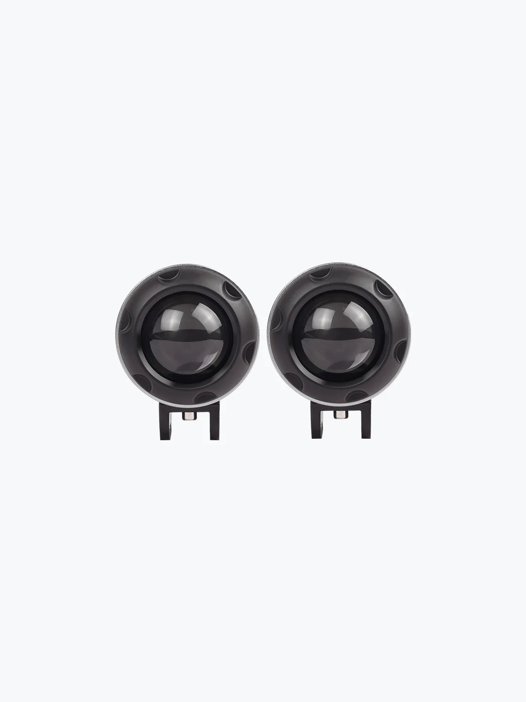 HJG SINGLE LED GREY ROUND LENSE PAIR 40W | AUXILIARY LIGHT