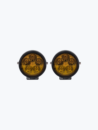 HJG 5 LED CAP ROUND PAIR | AUXILIARY LIGHT
