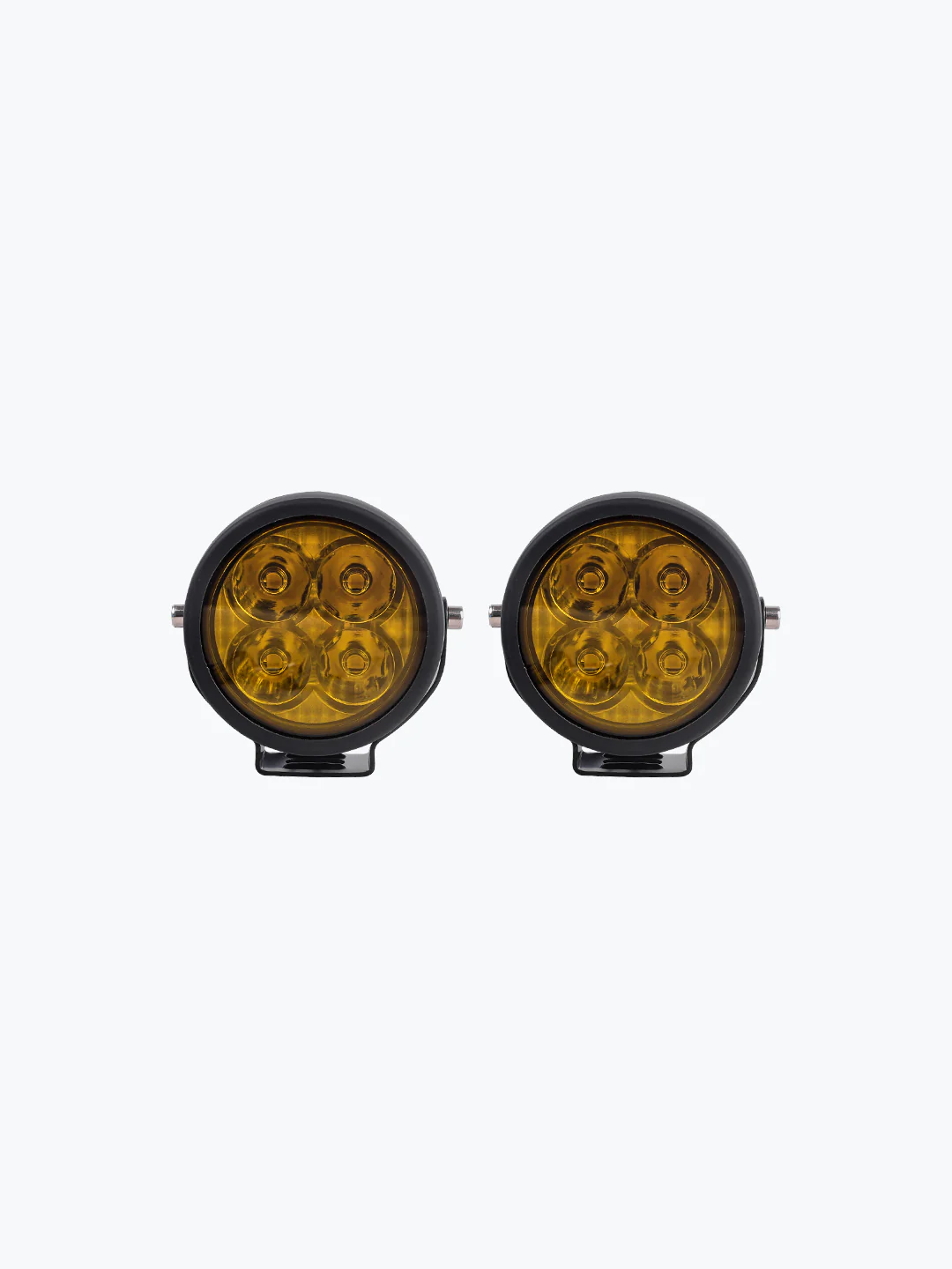 HJG 4 LED CAP ROUND PAIR | AUXILIARY LIGHT
