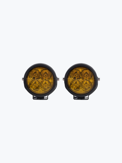 HJG 4 LED CAP ROUND PAIR | AUXILIARY LIGHT