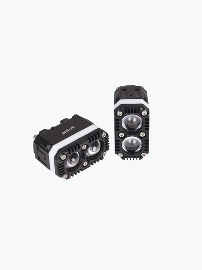 HJG DEMON 2 LED SQUARE PAIR | AUXILIARY LIGHT
