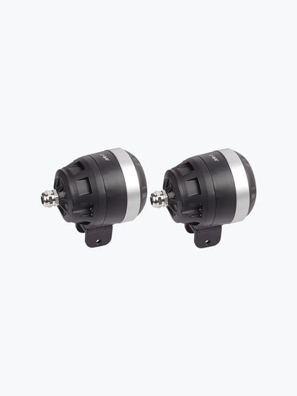 HJG SINGLE LED GREY ROUND LENSE PAIR 40W | AUXILIARY LIGHT