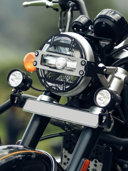 LCB BEACON FOG LIGHT MOUNT SET | SUPER METEOR 650