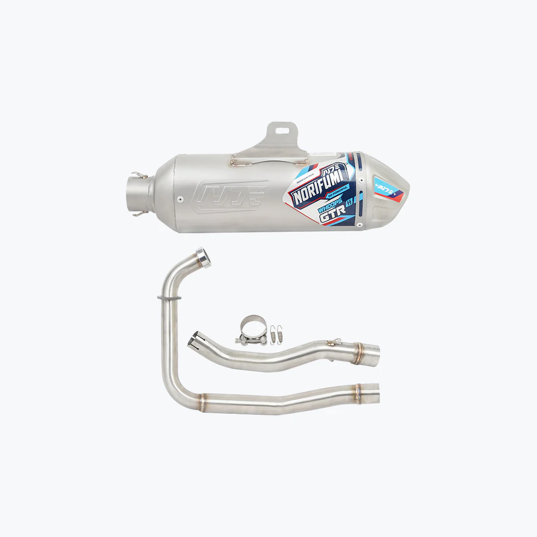 NORIFUMI WHOOPS GTR FOR XPULSE 210 WITH DB KILLER | EXHAUST