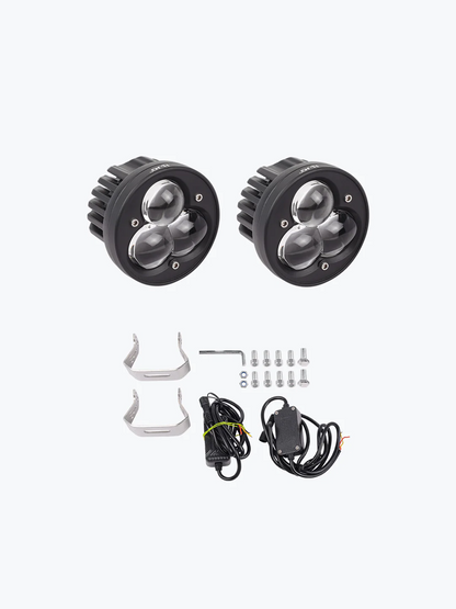 HJG BI LED PROJECTOR LENSE PAIR | AUXILIARY LIGHT