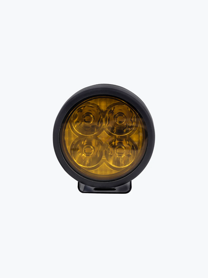 HJG 4 LED CAP ROUND PAIR WITH WIRE HARNESS | AUXILIARY LIGHT