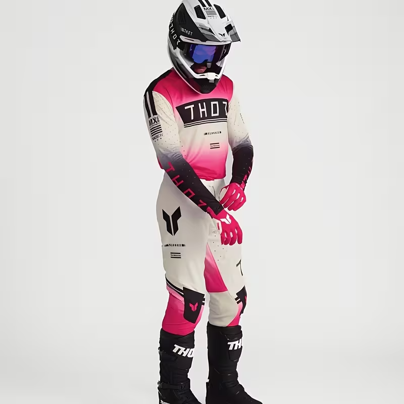 THOR PINK, WHITE AND BLACK | MX JERSEY SET (PRE ORDERS)