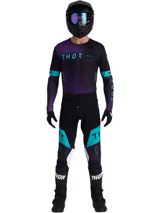 THOR INDIGO AND BLACK WITH BLUE WRITING  | MX JERSEY SET (PRE ORDERS)