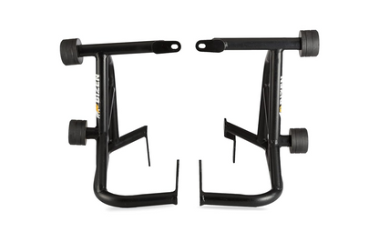 BIZEN MOTO RALLY AND RALLY PRO PREMIUM CRASH GUARD WITH FRAME SLIDERS BLACK | XPULSE 200