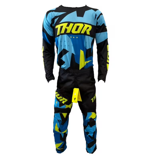 THOR BLACK AND BLUE | MX JERSEY SET (PRE ORDERS)