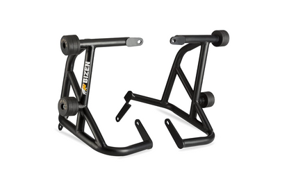 BIZEN MOTO RALLY AND RALLY PRO PREMIUM CRASH GUARD WITH FRAME SLIDERS BLACK | XPULSE 200