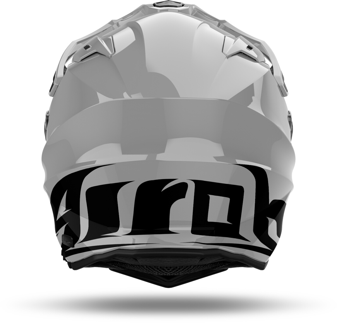 AIROH DUAL MOTORCYCLE HELMET COMMANDER 2 GREY M | ADVENTURE HELMET