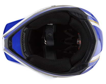 FLY RACING KINETIC VISION WHITE BLUE XS/2XL | MX HELMET