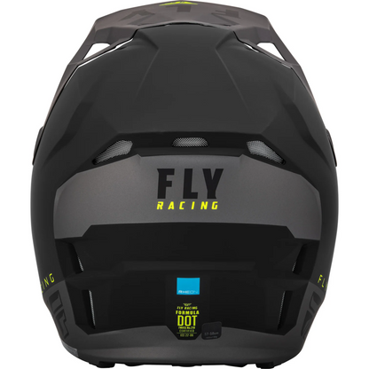 FLY RACING FORMULA CP SLANT BLACK GREY MATT S | MX HELMET