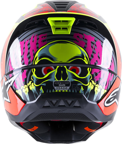 ALPINESTARS SM5 SOLAR FLARE BLACK/RED/YELLOW M | MX HELMET