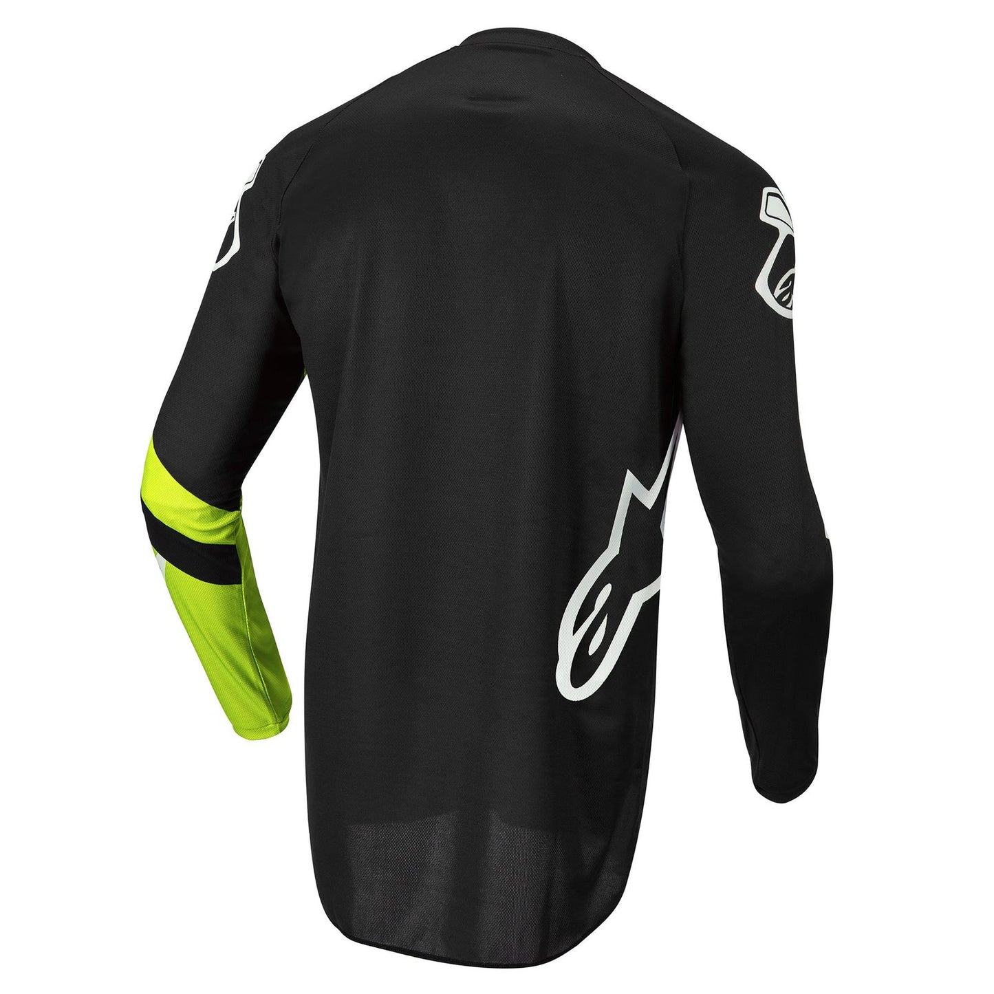 ALPINESTARS FLUID CHASER BLACK/YELLOW FLUO 30/S | JERSEY SET