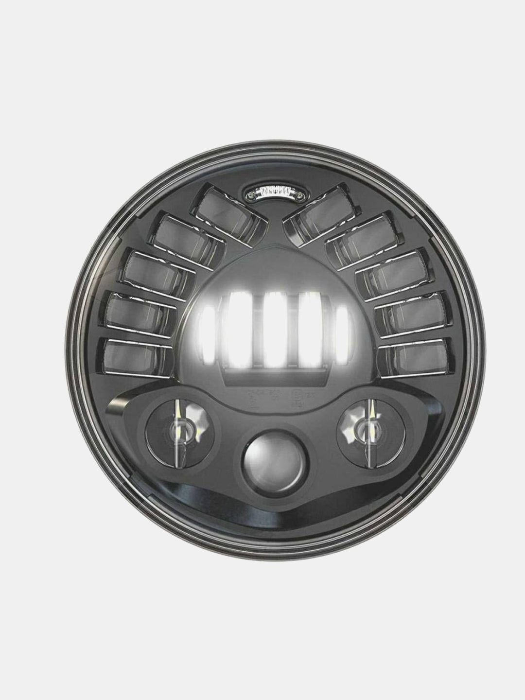 HJG 7 INCH HARLEY HEADLIGHT WITH INDICATOR 45-WATT