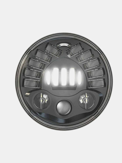HJG 7 INCH HARLEY HEADLIGHT WITH INDICATOR 45-WATT