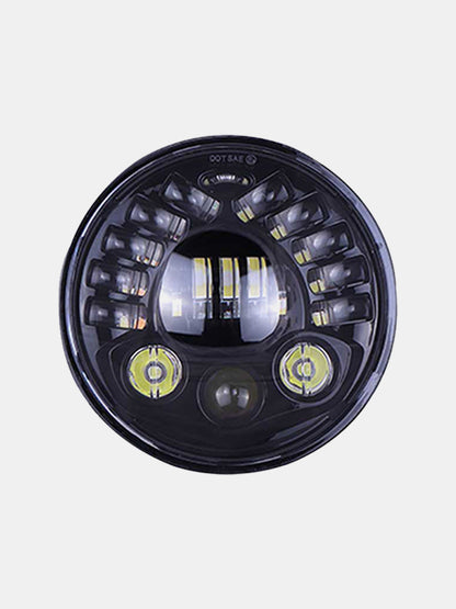 HJG 7 INCH HARLEY HEADLIGHT WITH INDICATOR 45-WATT