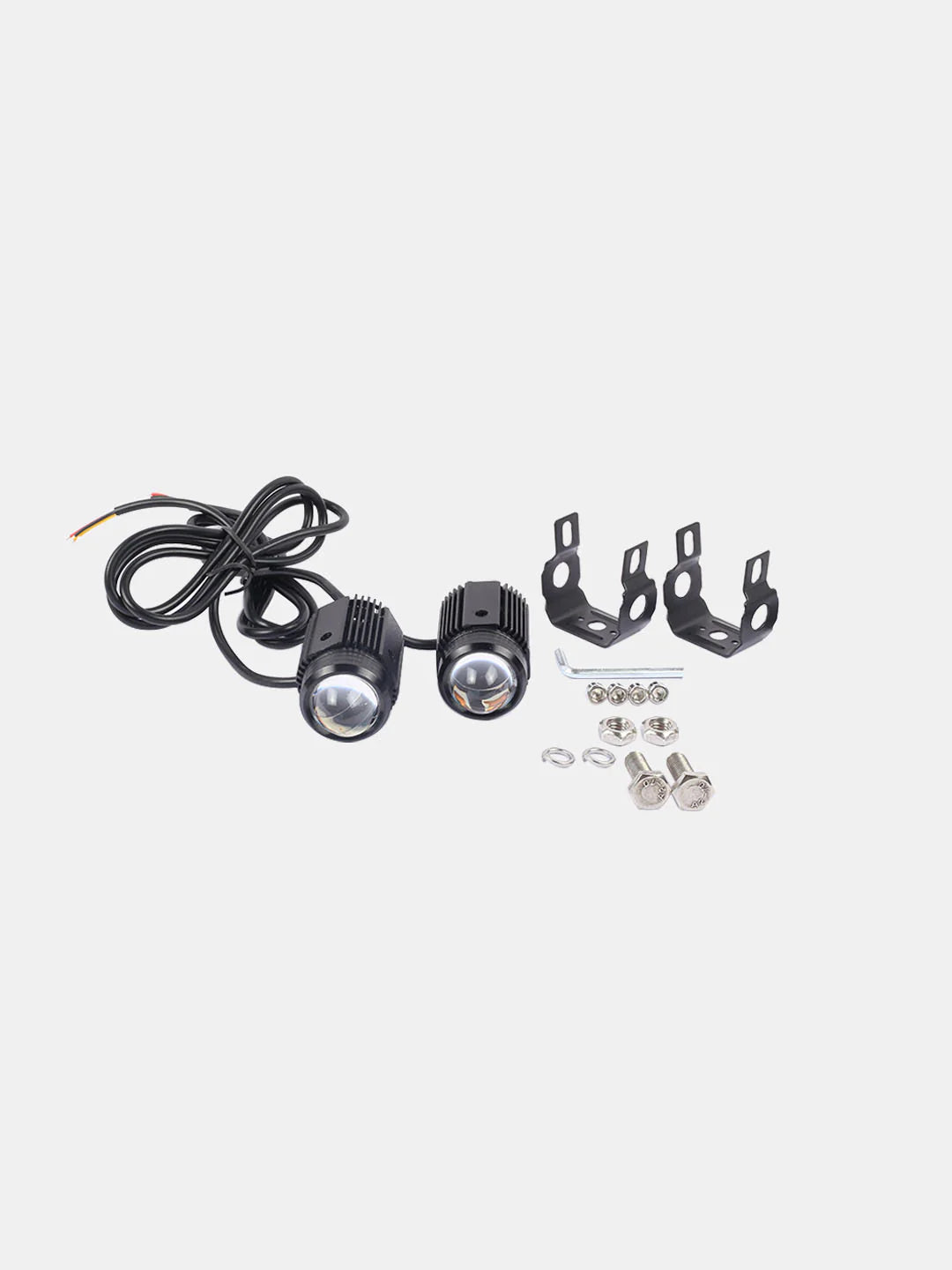 HJG MINI PAIR YELLOW-WHITE FOG LIGHT-PREMIUM| XSR 115