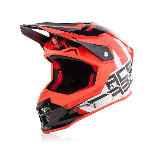 ACERBIS PROFILE 4 WHITE RED | MX HELMET