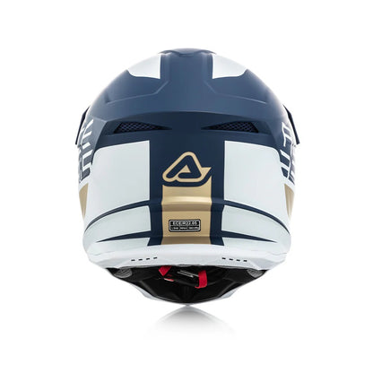 ACERBIS PROFILE 4 WHITE BLUE | MX HELMET
