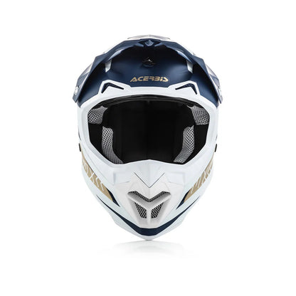 ACERBIS PROFILE 4 WHITE BLUE | MX HELMET